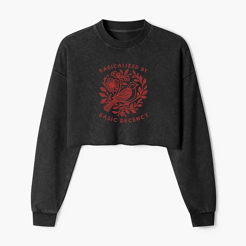 Kyoto lion pigeon crop sweatshirt free shipping