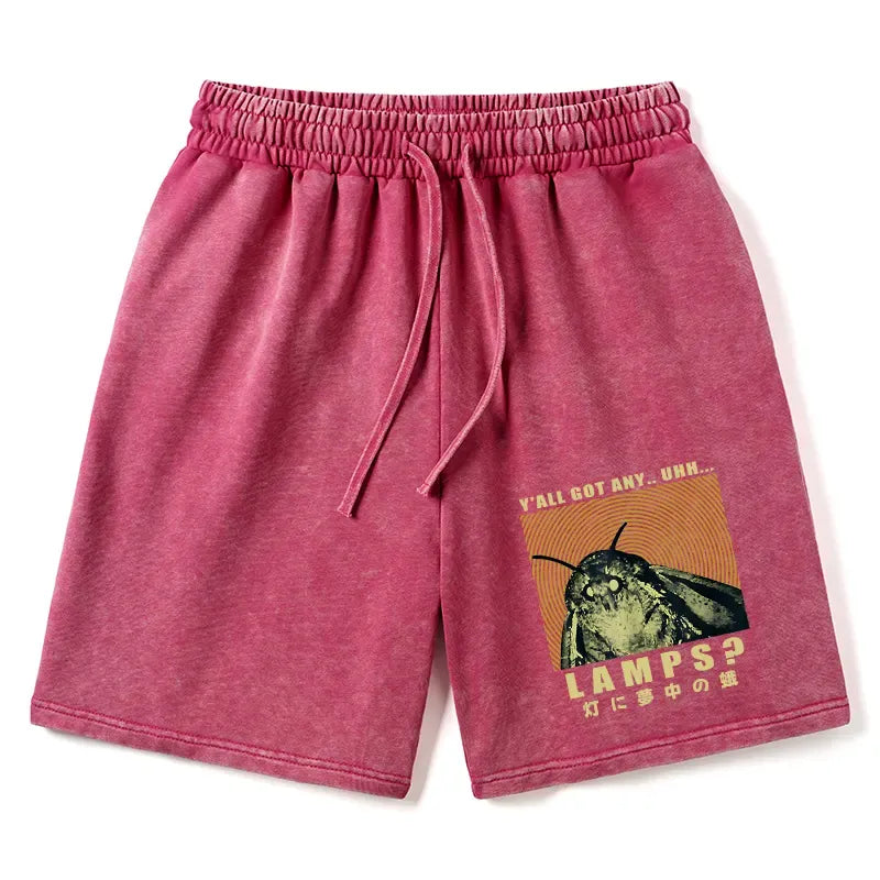 Japanese Washed Shorts for Streetwear
