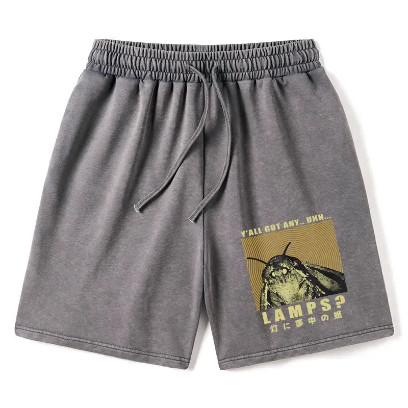 Japanese Washed Shorts for Streetwear