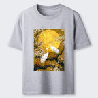 Traditional Kyoto Style Cotton T-Shirt Gift for Him