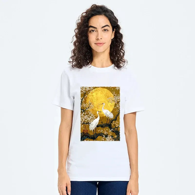 Comfortable Unisex Japanese Art T-Shirt for Summer