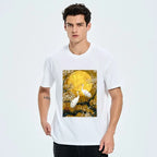 Japanese Crane Art Classic T-Shirt for Daily Wear