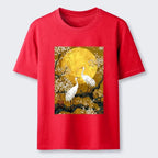 Traditional Kyoto Style Cotton T-Shirt Gift for Him