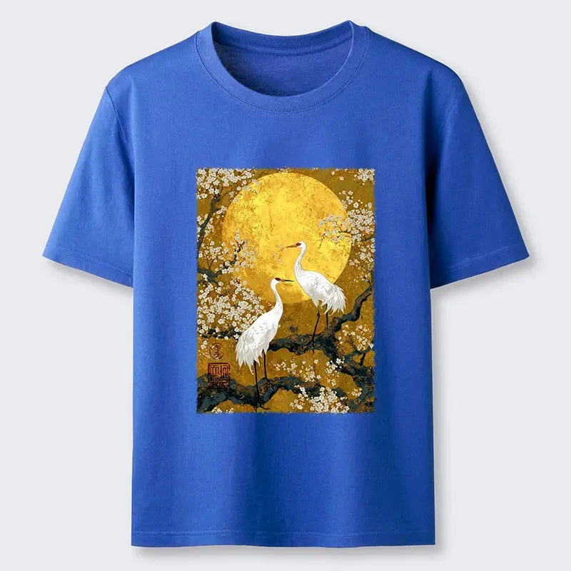 Comfortable Unisex Japanese Art T-Shirt for Summer