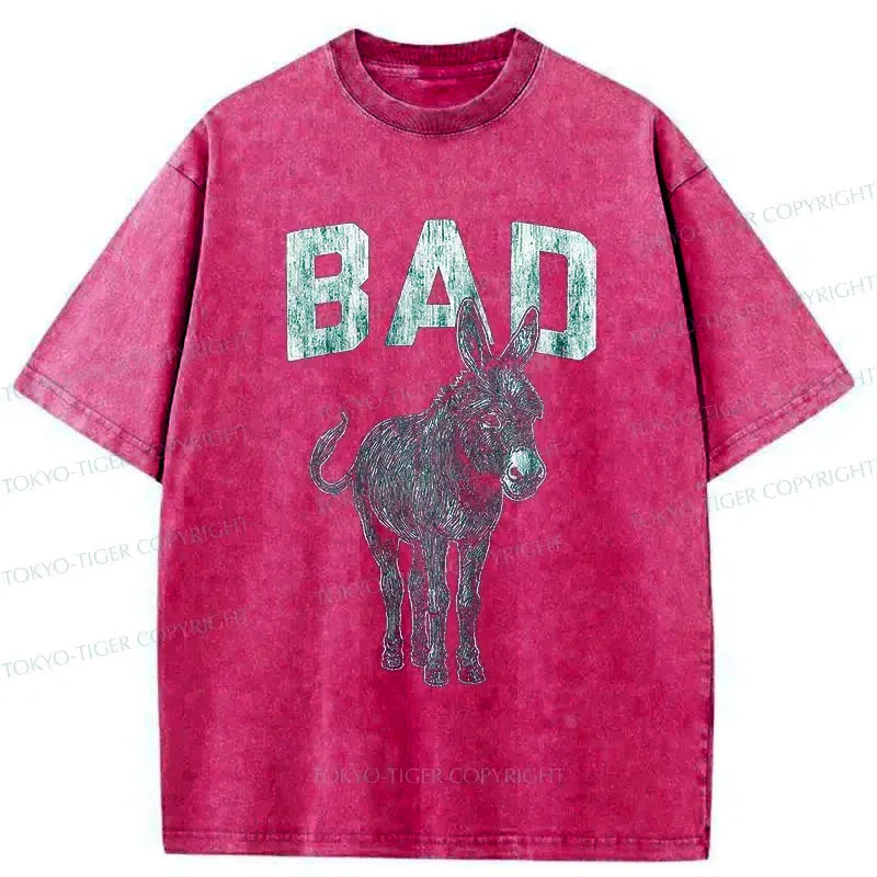 Kyoto-Lion Bad Ass Washed T-Shirt