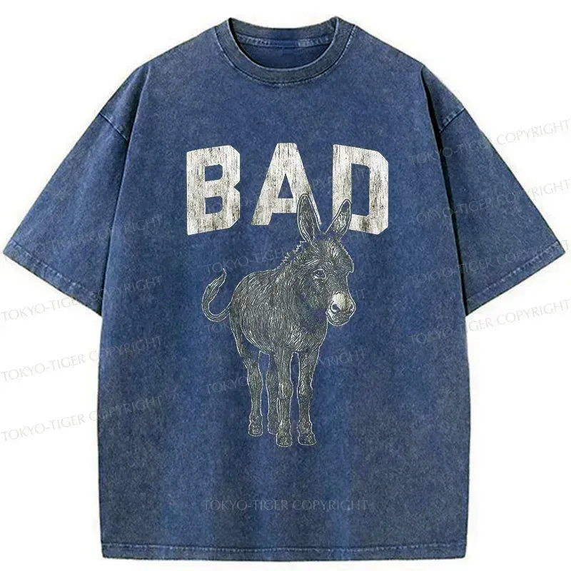 Kyoto-Lion Bad Ass Washed T-Shirt