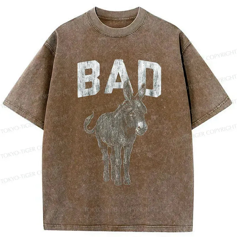 Kyoto-Lion Bad Ass Washed T-Shirt