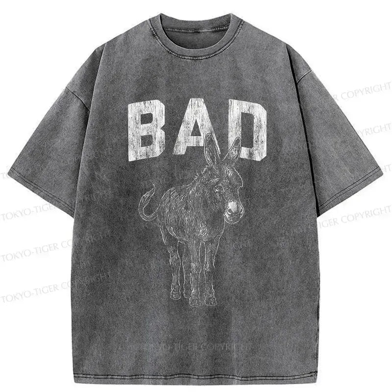 Kyoto-Lion Bad Ass Washed T-Shirt