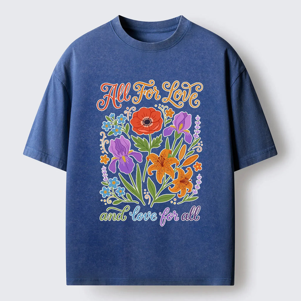 Japanese Washed T-Shirt for Daily Wear