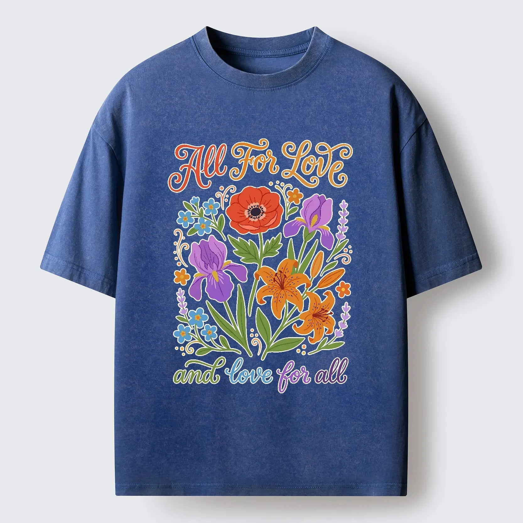 Japanese Washed T-Shirt for Daily Wear
