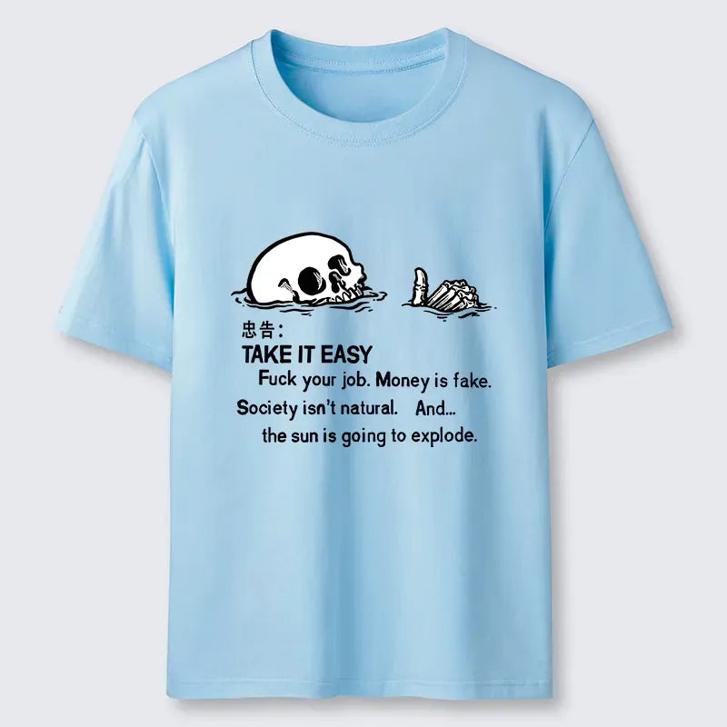 Kyoto-Lion Skeleton Ridicule Classic T-Shirt