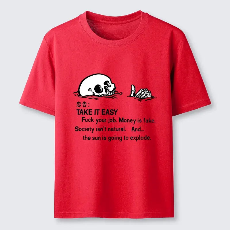 Kyoto-Lion Skeleton Ridicule Classic T-Shirt