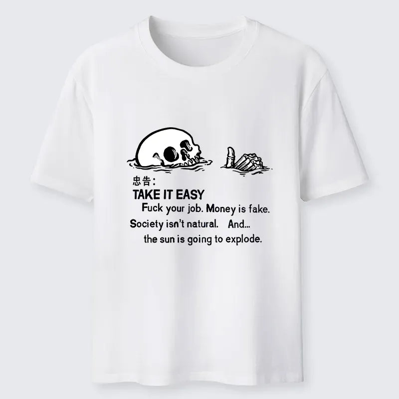 Kyoto-Lion Skeleton Ridicule Classic T-Shirt