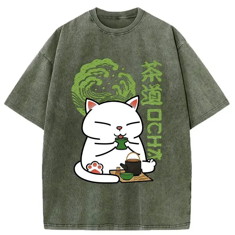 kyoto lion cat t-shirt unisex