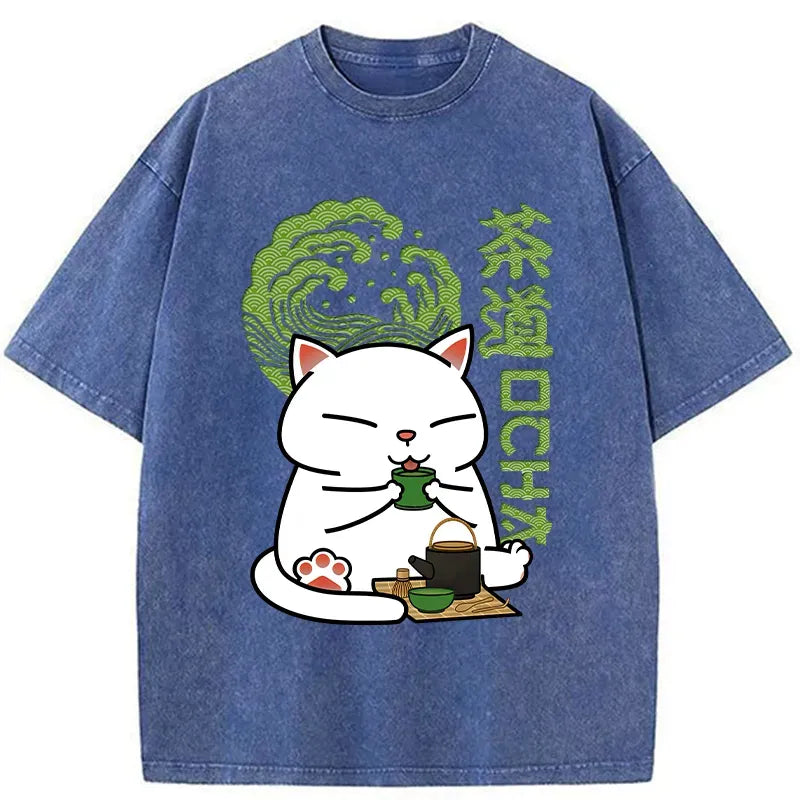 kyoto lion cat t-shirt unisex
