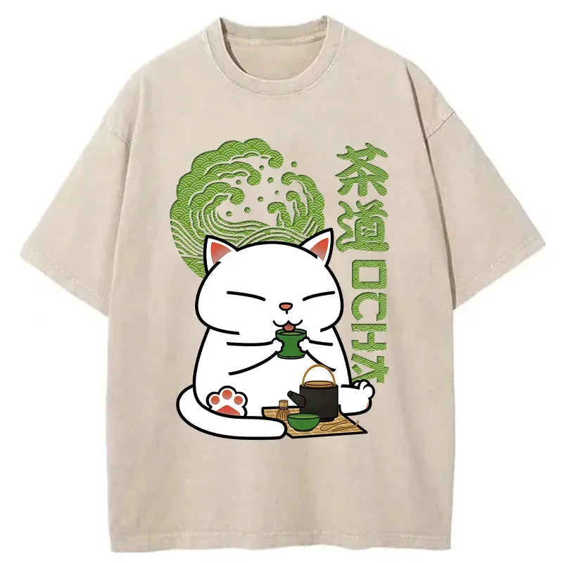 kyoto lion cat t-shirt unisex