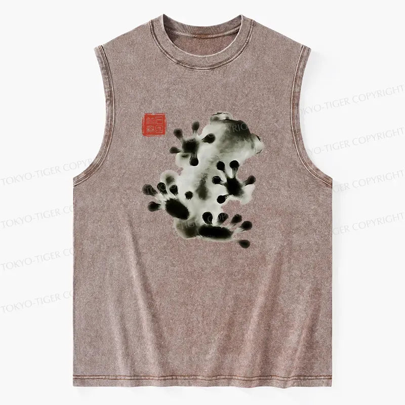 Retro Frog Tank Top for Summer
