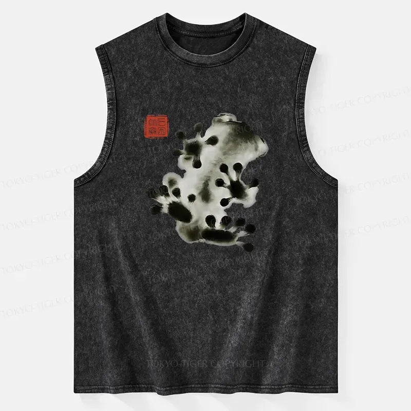 Retro Frog Tank Top for Summer