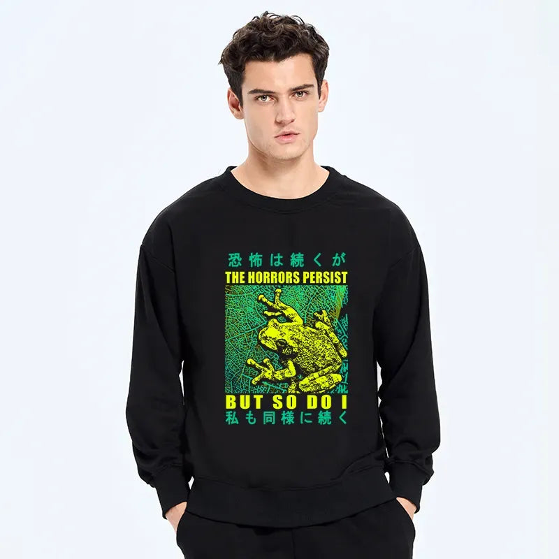 Kyoto Lion Japanese Sweatshirt for Daily Wear