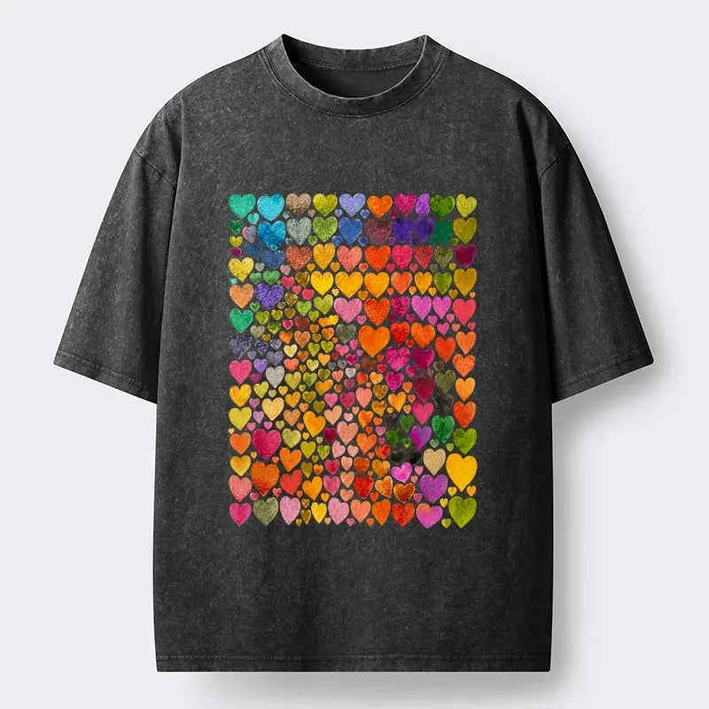 Vintage Ukiyo-e Style Washed T-Shirt