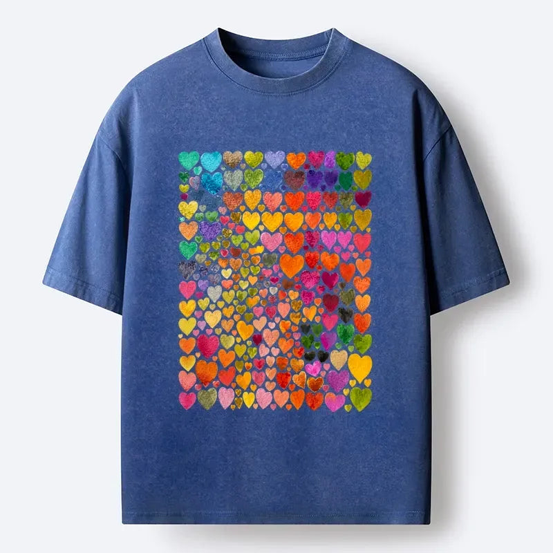 Vintage Ukiyo-e Style Washed T-Shirt