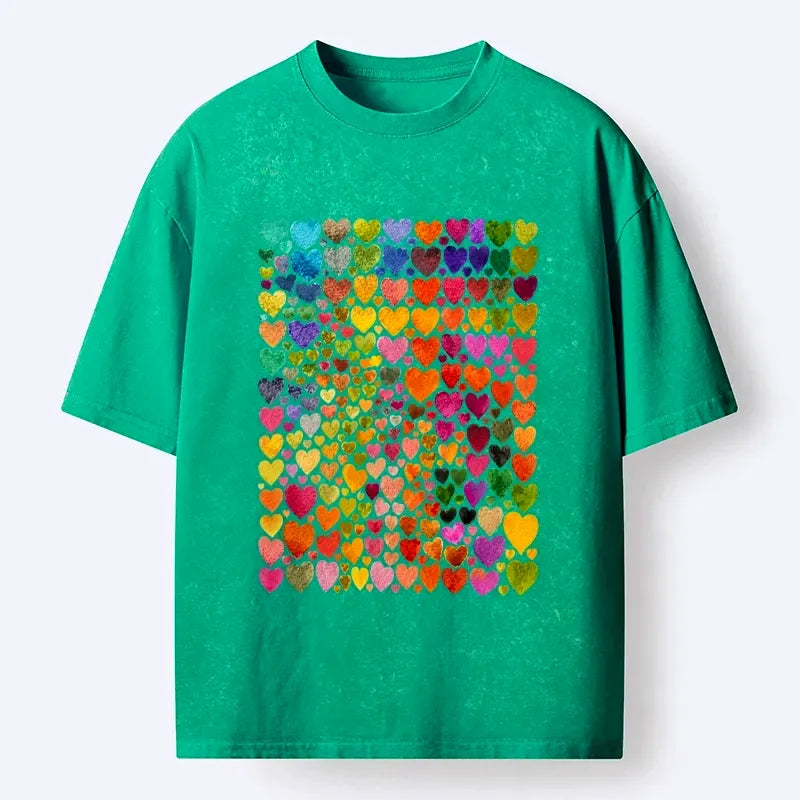 Vintage Ukiyo-e Style Washed T-Shirt