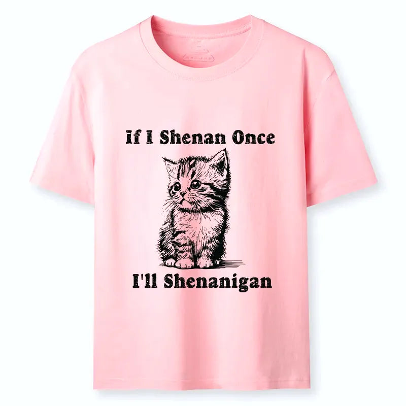 Saint Patrick Cat Tee for Daily Wear
