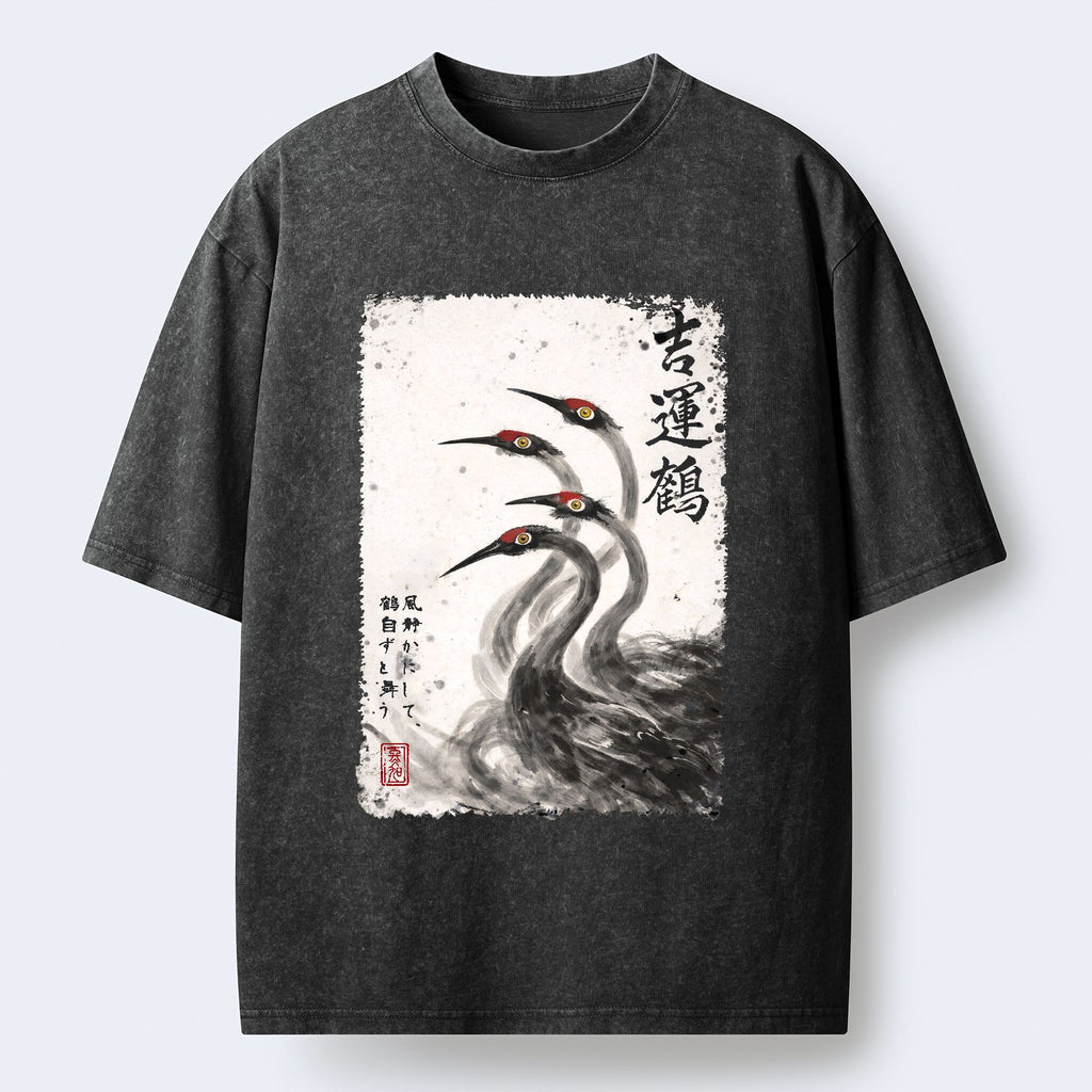 Comfortable Cotton Kyoto-Lion T-Shirt for Casual