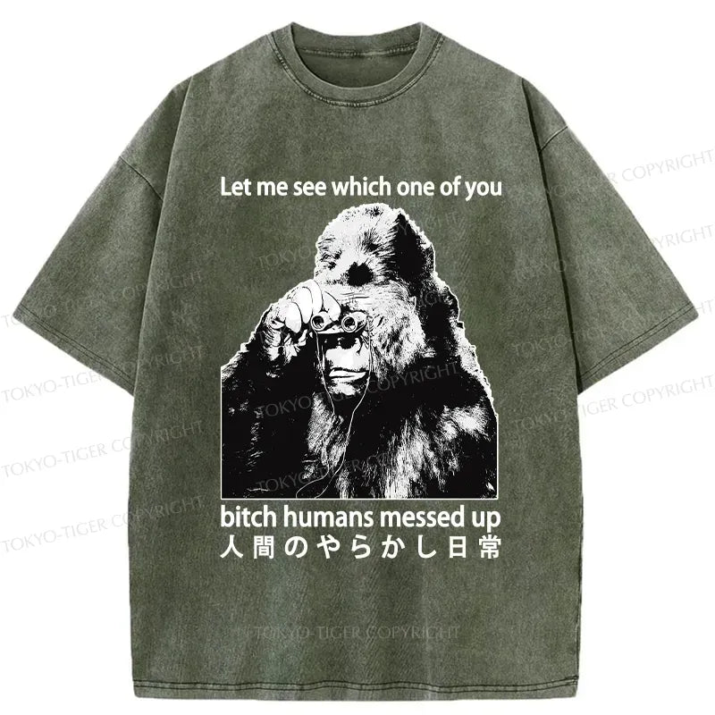 Kyoto Lion comfortable unisex tee
