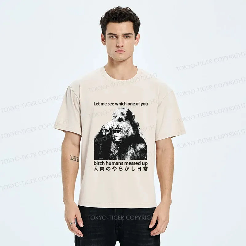 Japanese culture tee gift idea for men
