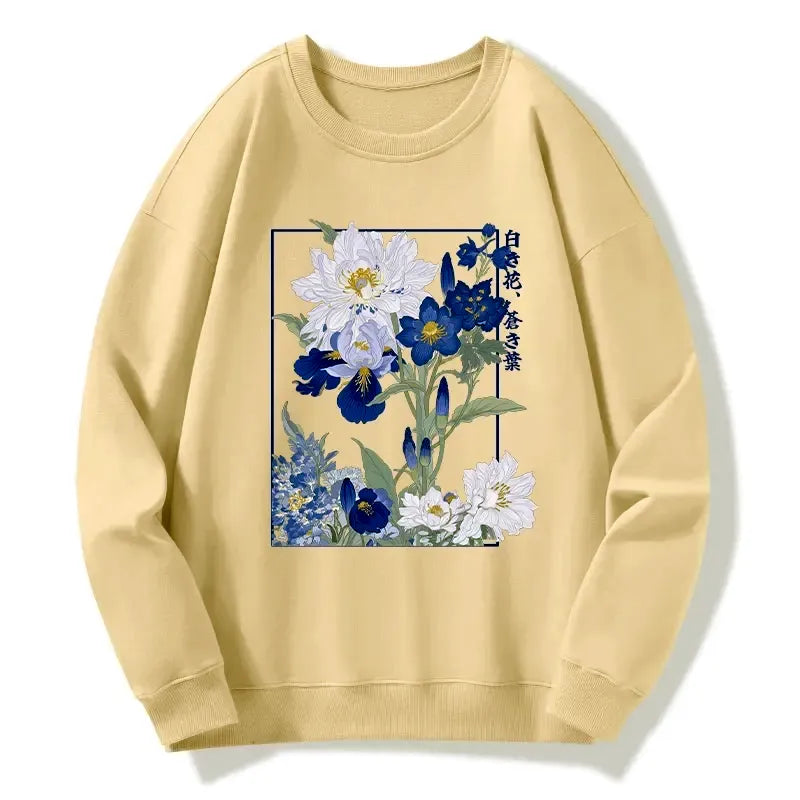 Kyoto-Lion Blossoms Of The Firmament Classic Sweatshirt