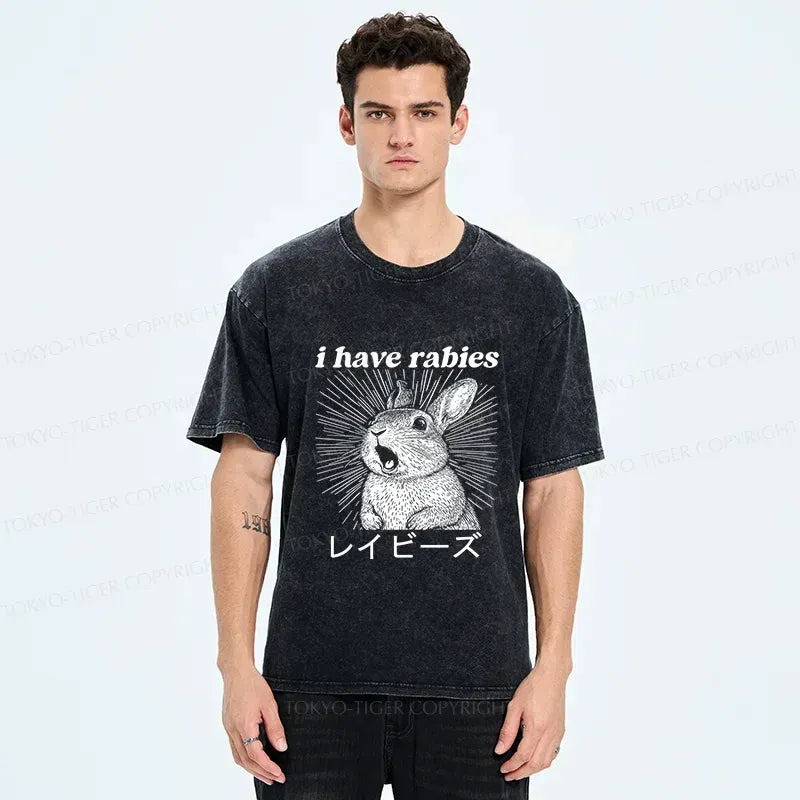 Kyoto-Lion Rabbit T-Shirt Gift Idea