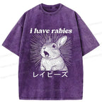 Funny Rabbit Unisex T-Shirt for Casual