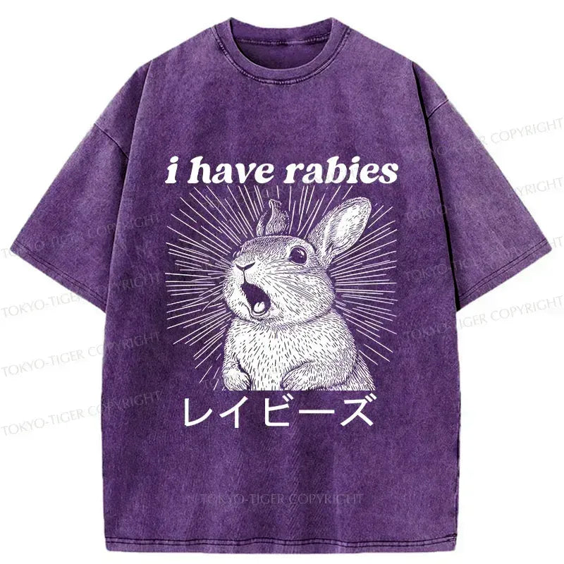 Funny Rabbit Unisex T-Shirt for Casual