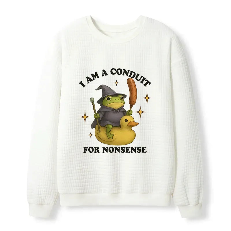 Funny Frog Unisex Sweatshirt Free Shipping