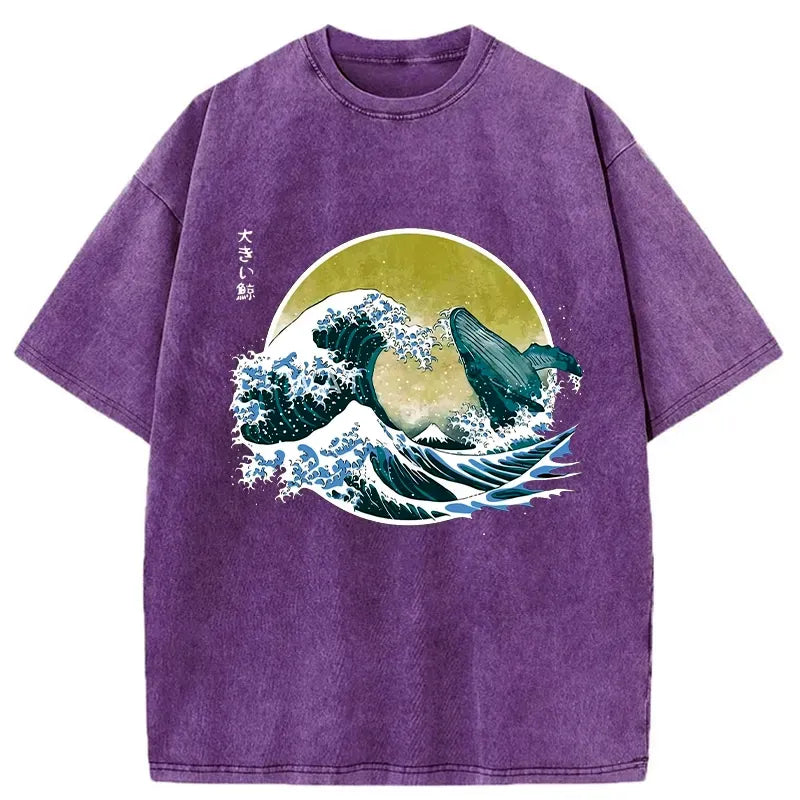 kyoto lion unisex cotton t-shirt on sale