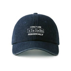 Vintage Japanese Denim Cap for Daily Wear