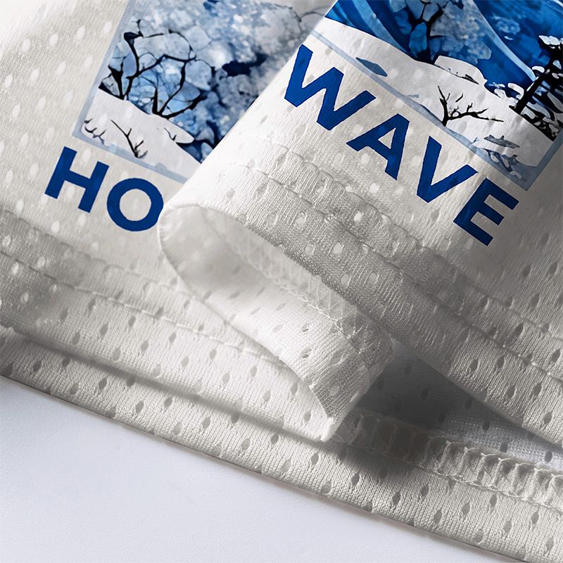 Winter Waves Mesh Jersey for Vacation