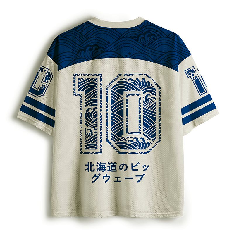 Winter Waves Mesh Jersey for Vacation
