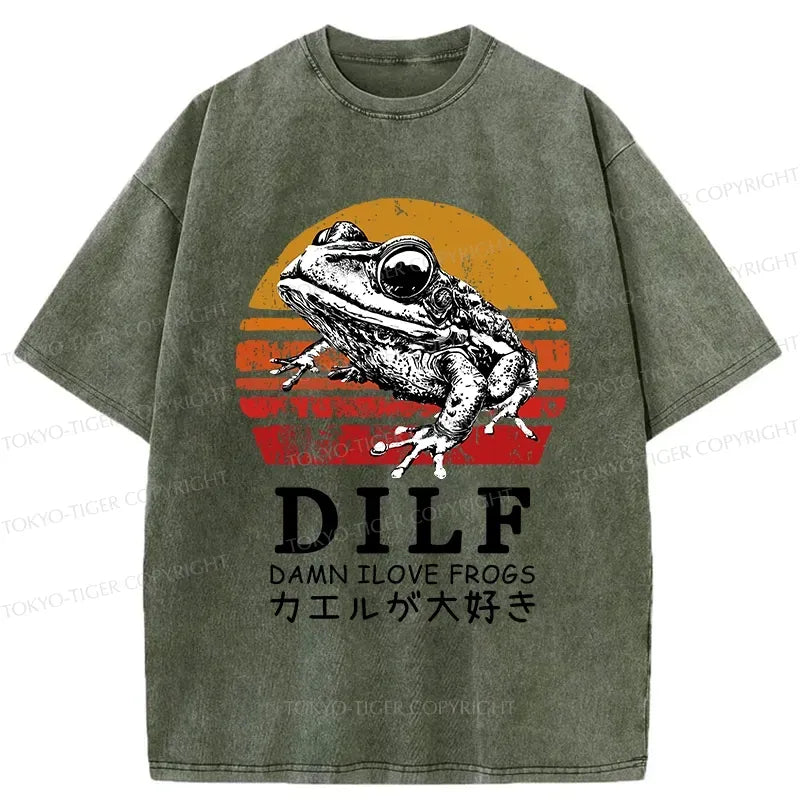 Vintage Washed Japanese Frog T-Shirt
