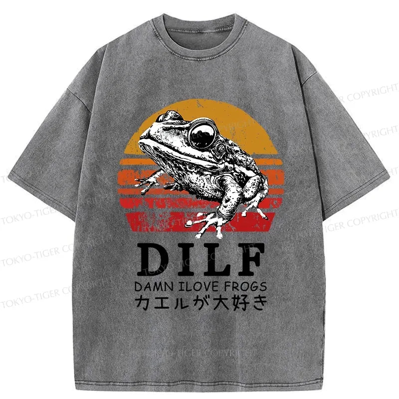 Vintage Washed Japanese Frog T-Shirt