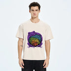 Rainbow Frogs T-Shirt for Daily Wear