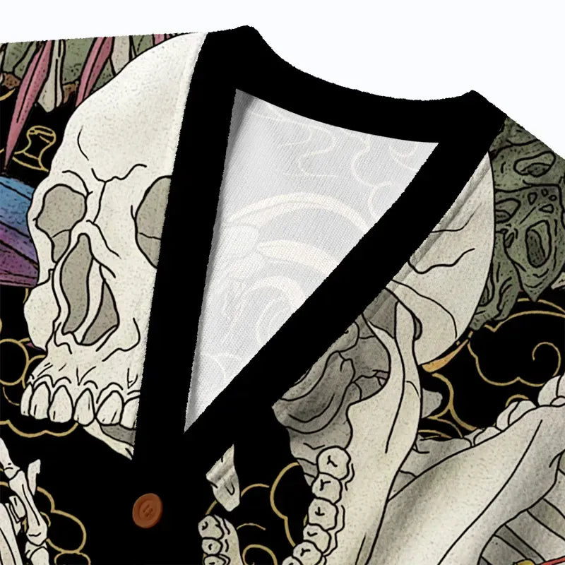 Ugly Skeleton Sweater for Streetwear