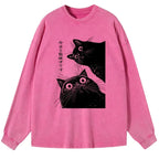 Comfortable Japanese Cat T-Shirt with Free Shipping