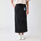 Kyoto-Lion Keep Calm Penguin Washed Terry Skirt
