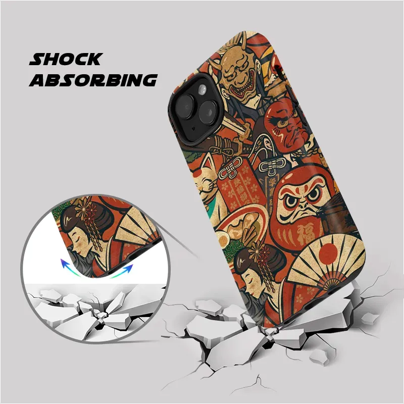 Japanese Traditional Kyoto Lion Phone Case