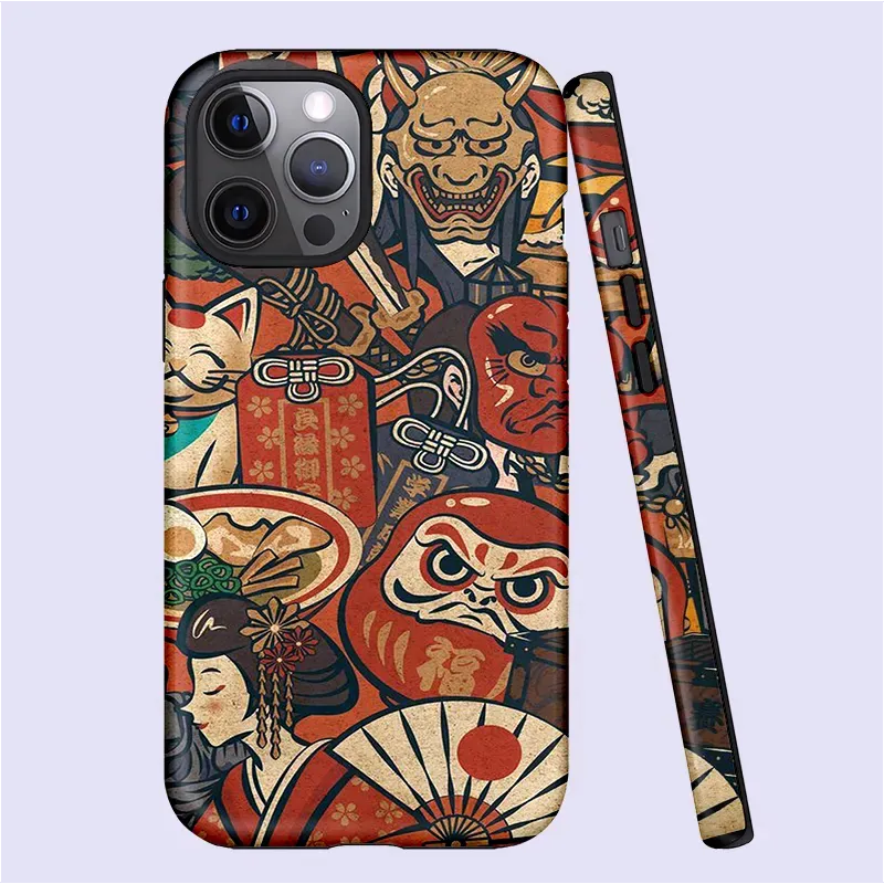 Vintage Ukiyo-e Phone Case for iPhone
