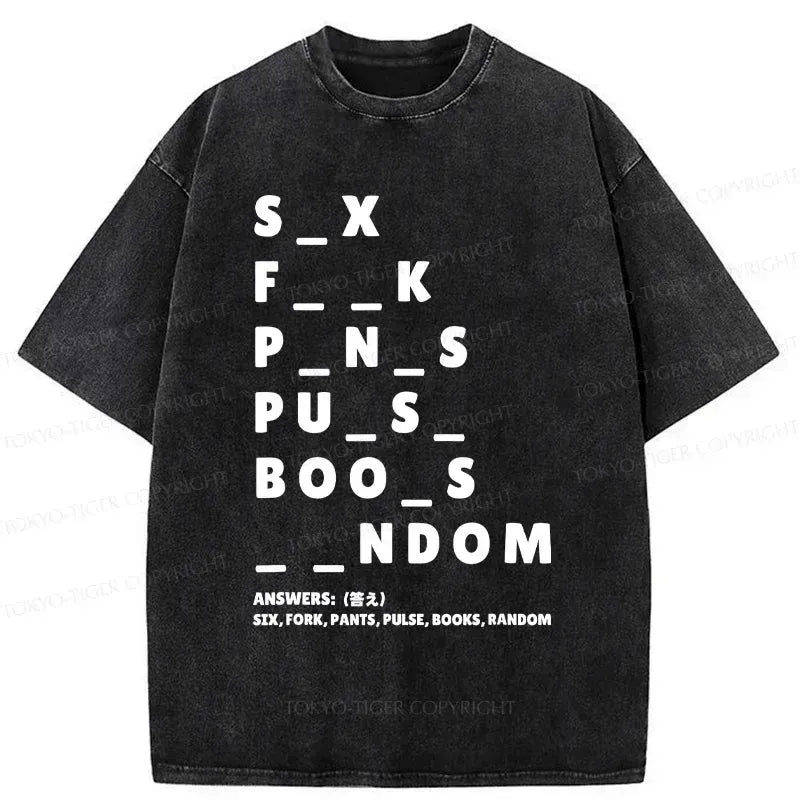 Japanese vintage washed t-shirt for daily wear