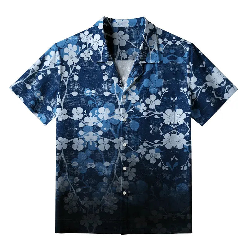 Japanese Aloha Shirt for Summer Vacation