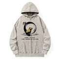 Kyoto-Lion Zen Capybara Was Trapped In The Void Washed Hoodie